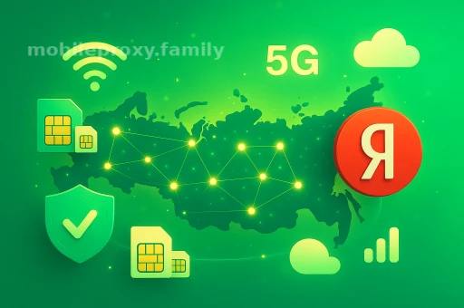 4g прокси для Yandex.